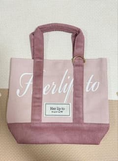 Herlipto HLT mini toteルミネ限定 rose - メルカリ