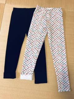 ジンボリー　裏起毛レギンス2枚セットのサムネイル