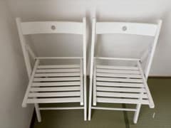 IKEA イケア TERJE 折りたたみ椅子 チェア 2脚セットのサムネイル