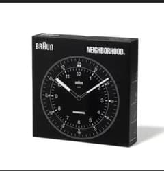未使用品】NEIGHBORHOOD × BRAUN . BC06 時計 - メルカリ