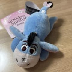 くまのプーさん寝そべりマスコットさくらver.イーヨー　新品未使用タグ付き