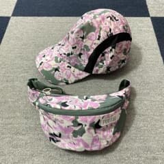 PUMA花柄♡ランニングキャップ&ポーチセットのサムネイル