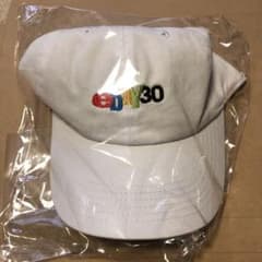 ebay 30周年 公式 ロゴ 6パネル キャップ 帽子 企業 古着のサムネイル