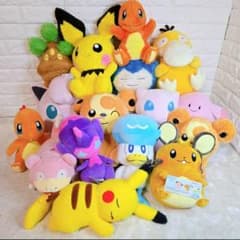【T】　ポケモン　ぬいぐるみ　11個　タグ付き　まとめ売り　大量　もふぐっと T】 ポケモン ぬいぐるみ 16個 タグ付き まとめ売り 大量 もふぐっと