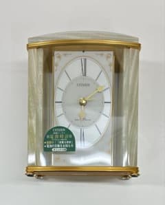 CITIZEN 電波置時計 ブリイエR671N 4RY671-N05 CITIZEN 電波置時計 ブリイエR671N 4RY671-N05 - メルカリ