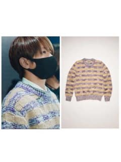 Acne studios メンズ　ニット　Nissy（西島隆弘）　着用 Acne studios メンズ ニット Nissy（西島隆弘） 着用 - メルカリ