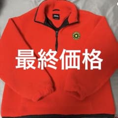 ZARA ボアジャケット 赤 オレンジ フリースジャケットのサムネイル
