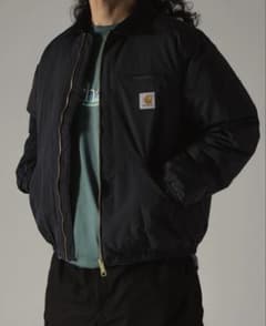 Carhartt WIP Reggie Jacket ブラックMサイズ - メルカリ