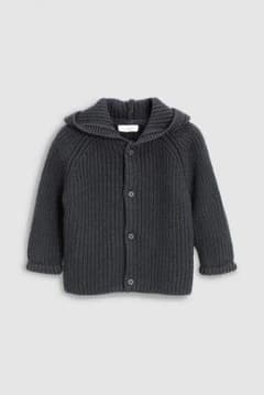 新品 *next baby* フード付きカーディガン【6-9ヶ月】のサムネイル