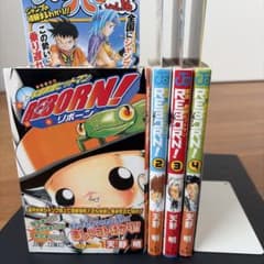 【全巻初版 帯付き】家庭教師ヒットマンREBORN! 1巻〜4巻セットのサムネイル