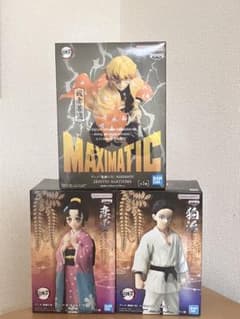 鬼滅の刃 フィギュア 3種まとめ売り 善逸 狛治 恋雪のサムネイル