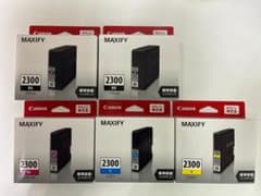 Canon MAXIFY PGI-2300 インクカートリッジ4色＋ブラック - メルカリ