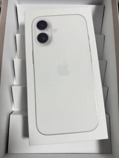 【最安値】iPhone16 512GB ホワイト 即購入可値下げ不可のサムネイル