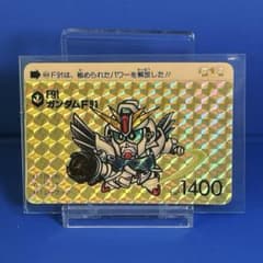 ガンダムカードダス　1991 1992 5枚 美品】SD ガンダム カードダス 454 ガンダムF91 1991年製 G12 - メルカリ