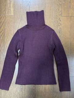 RECIPE タートルネック ニット ボルドー SIZE2のサムネイル