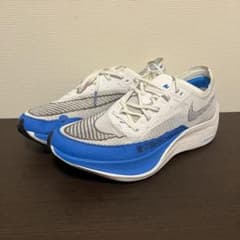NIKE ナイキズームXヴェイパーフライネクスト%2 白青 26.5cm 美品のサムネイル