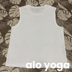 alo ヨガタンクトップ M ホワイト alo yoga | Shop at Mercari from