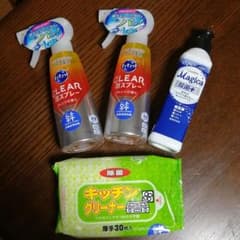 福々来々様専用　キュキュット泡スプレー、チャーミーマジカ＋　他キッキン除菌セットのサムネイル