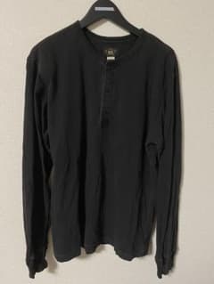 RRL インディゴ ジャージー ヘンリーネック シャツ M - メルカリ