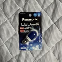 Panasonic LED装飾電球 LDT1B-E12 青色のサムネイル