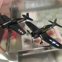 虎退治様専用です。1/48 ヘルキャット&コルセア 2機セットのサムネイル