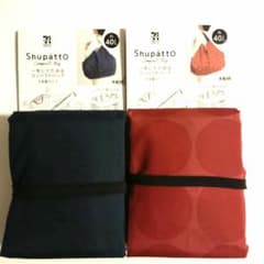 シュパット エコバッグ ② ドット ＆ ネイビー セットのサムネイル