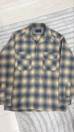 【PENDLETON】60s オンブレチェック ペンドルトン ボックスシルエットのサムネイル