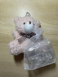 お守り　さざれ石付きテディベアのサムネイル