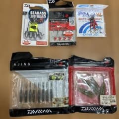 ジグヘッド、アシストフック、ワームのサムネイル