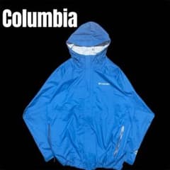 Columbia マウンテンパーカー 青 テック系 y2k opium 登山 - メルカリ