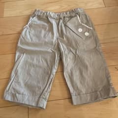 キムラタン ビケットクラブ レース付きハーフパンツ 120ベージュのサムネイル