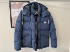 モンクレールV visvim MONCLER ビンテージ加工 サイズ0 S 紺 - メルカリ