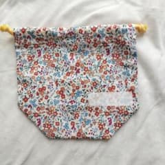 花柄のこども用コップ袋のサムネイル