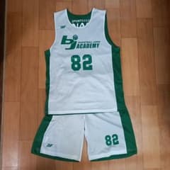 BJ ACADEMY バスケットボール ユニフォーム 上下セット リバーシブル