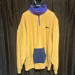 Lafayette ハーフジップ スウェット イエロー XXLのサムネイル