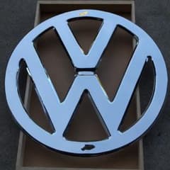 空冷VW ワーゲンバス フロントエンブレム アーリーバス 状態良し 