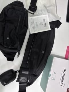 GOOSEKET AIR ヒップシート 抱っこ紐 ブラックのサムネイル