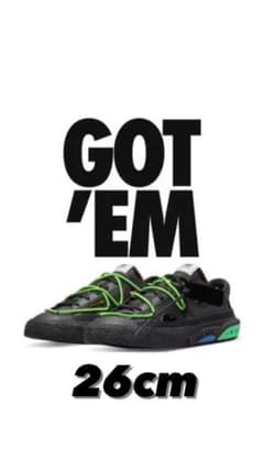 NIKE × off-white ブレーザー Low  ナイキ × オフホワイトのサムネイル