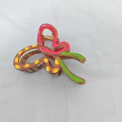 バタフライモチーフ バンスクリップ ヘアクリップのサムネイル