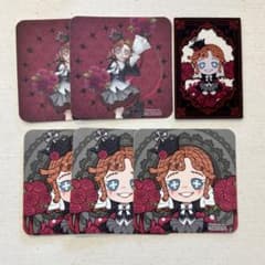 第五人格 スマイルベースカフェ 応援団 コースター アクリルカード