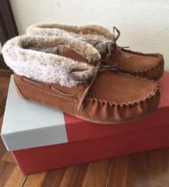 【美品】ミネトンカ ボアブーツ25cm MINNETONKA モカシンのサムネイル