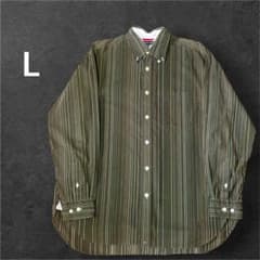 TOMMY HILFIGER ストライプシャツ 長袖 Lサイズのサムネイル