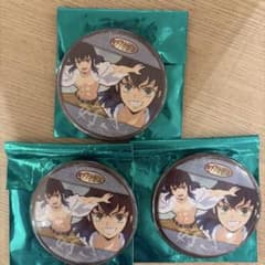 鬼滅の刃 キメツ学園 嘴平伊之助 缶バッジ 3個セット - メルカリ