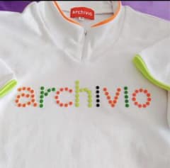 archivio Women's Golf Wear Short-Sleeve Shirt Size 40