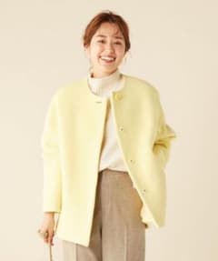 タグ付きMANTECOショートコートサイズ38のサムネイル