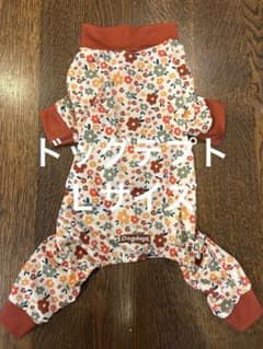 Dogdeptクール素材防蚊花柄犬服 Ｌサイズのサムネイル