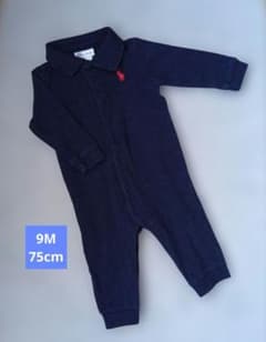 Ralph Lauren ソフト　コットンポロ　カバーオール 75cm 9Mのサムネイル