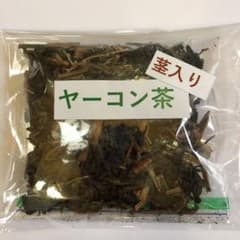 ヤーコン茶40g蒸済み　葉茎入りのサムネイル