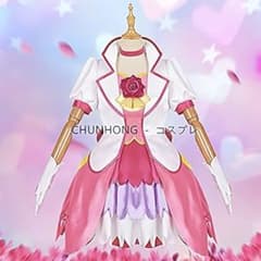 ヒーリングっどプリキュア キュアグレース 花寺のどか コスプレ衣装 大人用 Mのサムネイル
