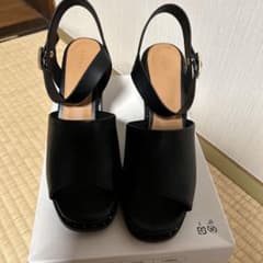RANDA サンダル ブラック LLサイズのサムネイル